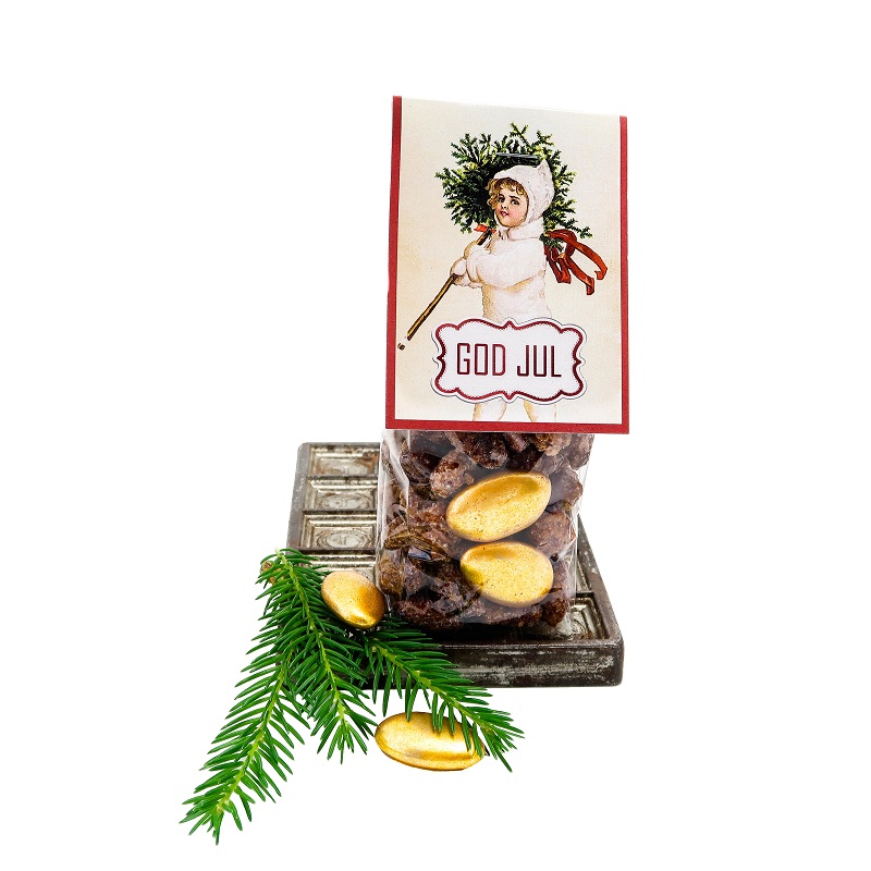 1560JULE Brente mandler GULL